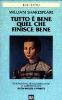 Copertina  Tutto è bene quel che finisce bene